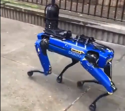 A Black Mirrort emlegették, amikor a rendőrség robotkutyája felbukkant New York utcáin
