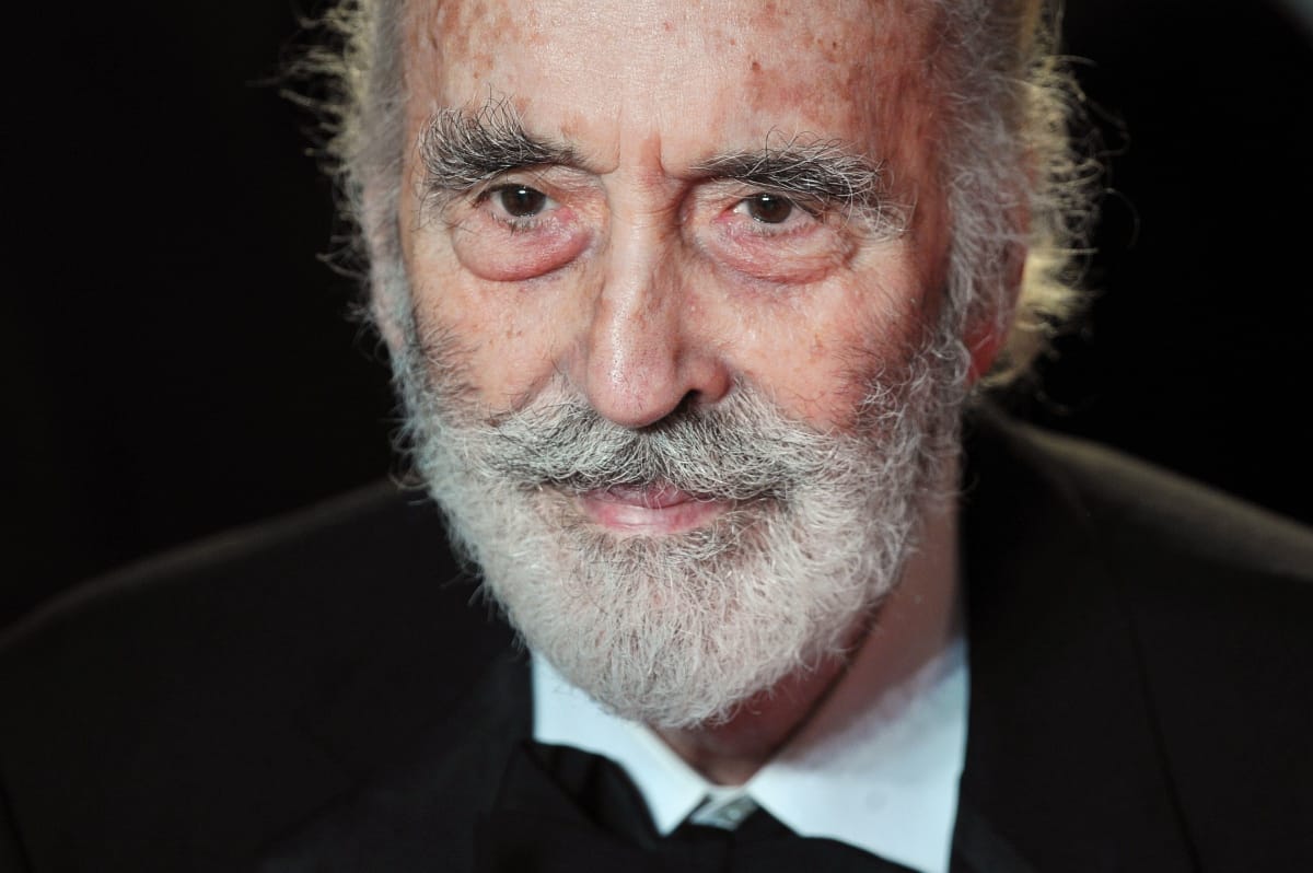 Meghalt Christopher Lee, A Gyűrűk Ura-trilógia színésze