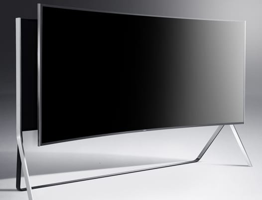 A néző által hajlítható tévével jön ki a Samsung