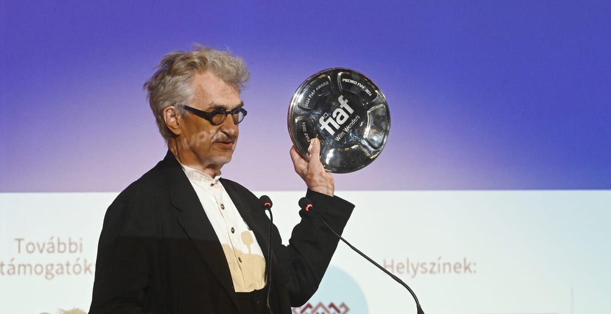 Wim Wenders Budapesten: A filmtörténet a legjobb tanítómester