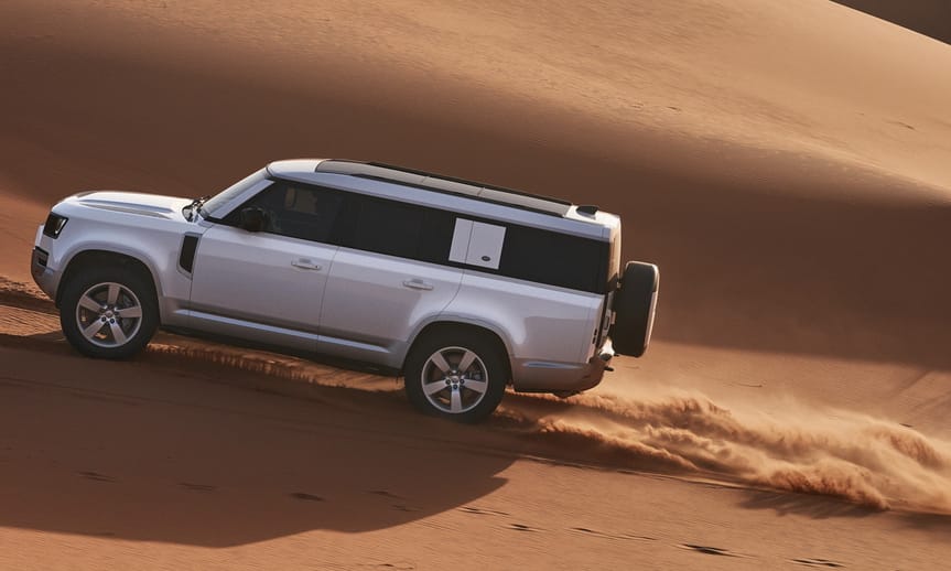 8 ülést kapott a legújabb hatalmas Land Rover Defender