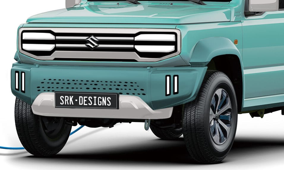 Apró villanyterepjáró: így festhet az elektromos Suzuki Jimny