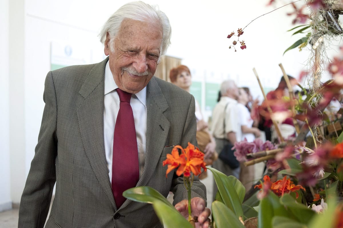 Fotó: Bálint gazda is megnézte az orchideákat a Vajdahunyadvárában