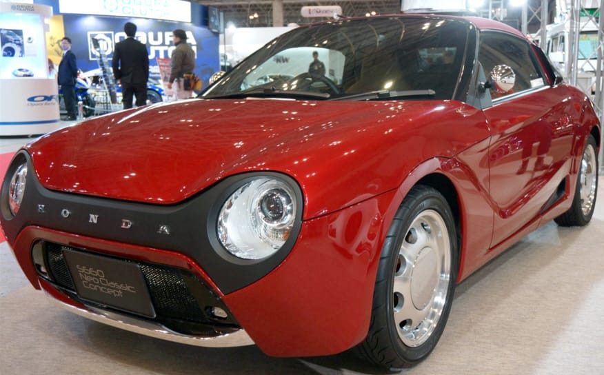 Erről a retromodern kis Honda sportkocsiról is csak álmodhatunk
