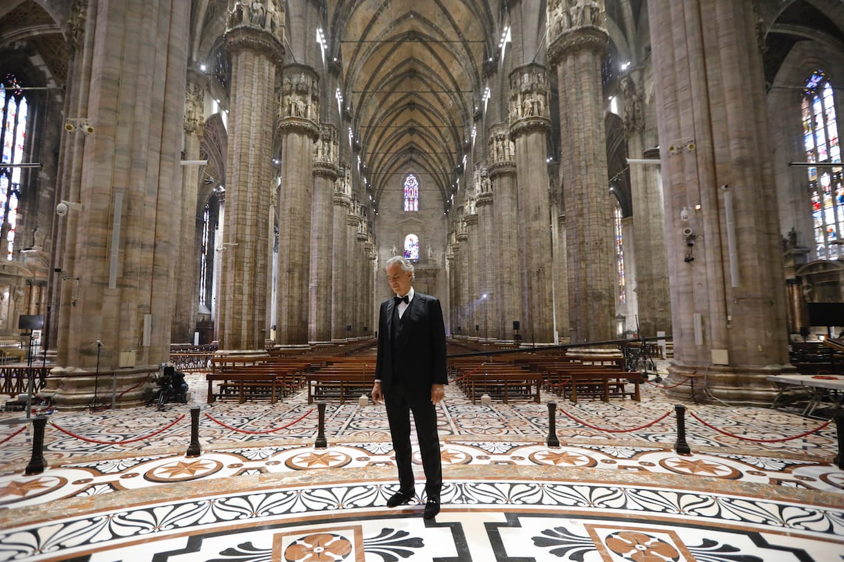 Andrea Bocelli simán megszegte a karantén szabályait