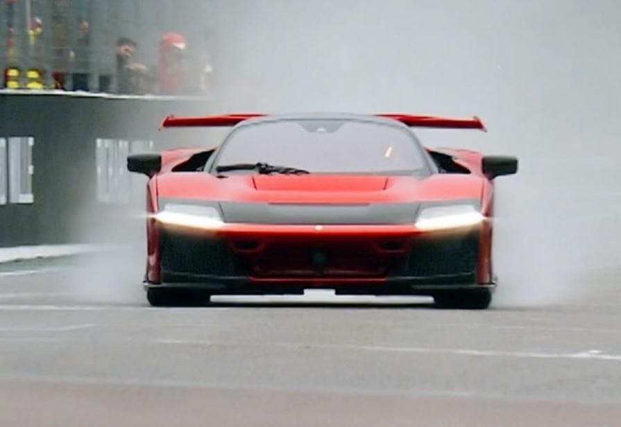 Megmutatta versenypályán is magát a vadonatúj Ferrari F80