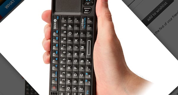 A nap kütyüje – vezeték nélküli mini-billentyűzet