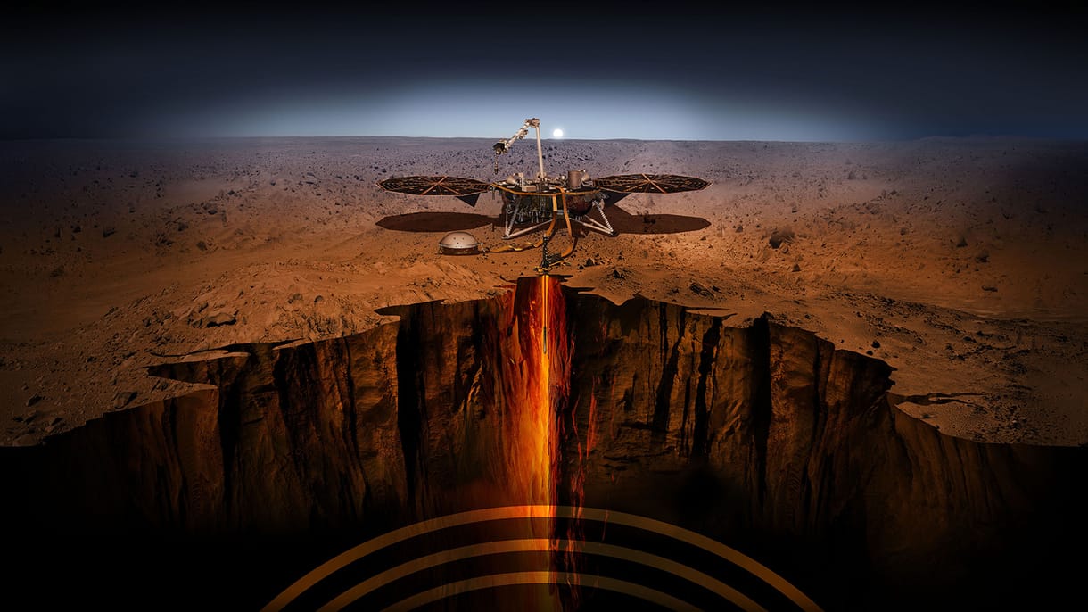 Ránéztek a Mars magjára, aztán jött a meglepetés: becsapódott egy meteor