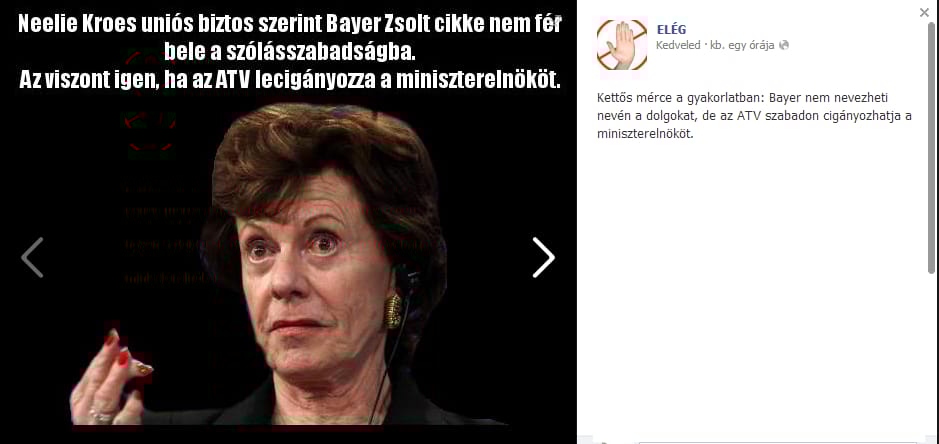 Ebből most már tényleg Elég!