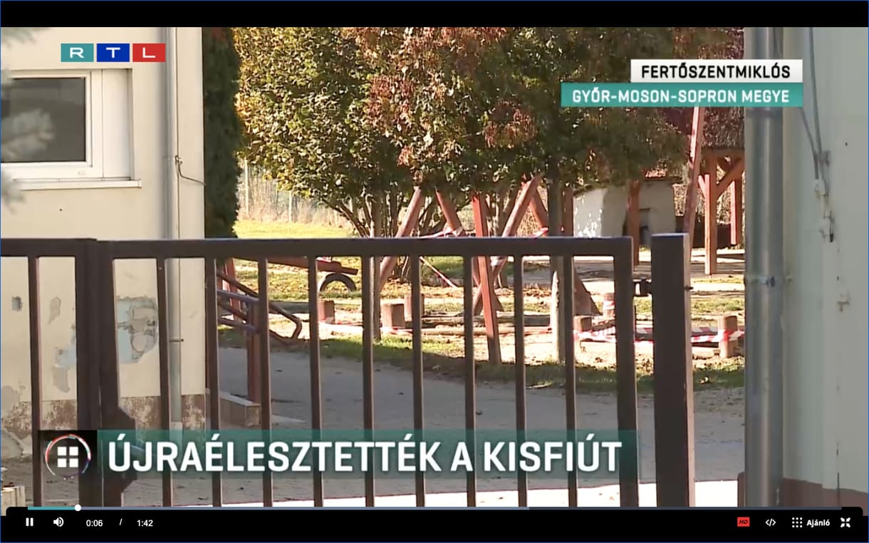 Az iskola udvarán kellett újraéleszteni egy kisfiút Fertőszentmiklóson