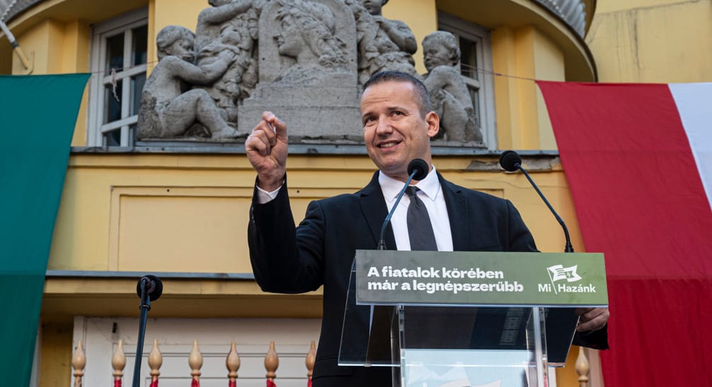 Toroczkai László: Négy potens politikai erő van, a Fidesz, a DK, a Tisza Párt és a Mi Hazánk