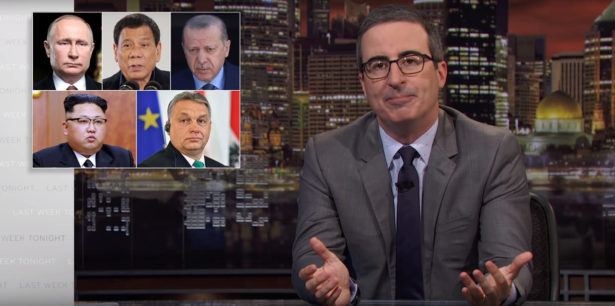 Orbán Kim Dzsong Unnal került egy lapra John Oliver műsorában