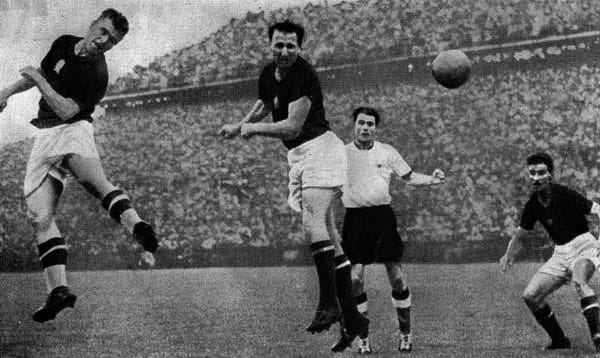 E napon volt a focivébé döntője 1954-ben – és a magyarok voltak az esélyesek