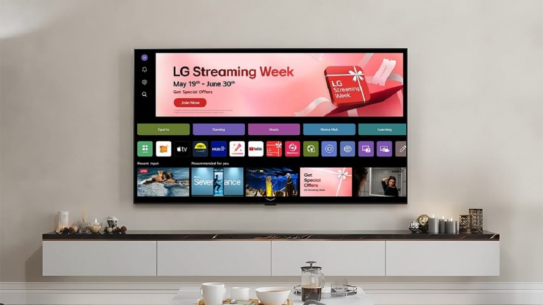 120 tévécsatornát kap most ingyen, meg egy rakás filmet és sorozatot, akinek LG tévéje van