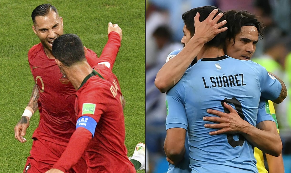 Uruguay-Portugália: Cavani, add már fel! Ronaldo, lődd be!