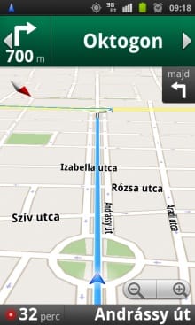 Magyarországon is elérhető a Google Navigáció!