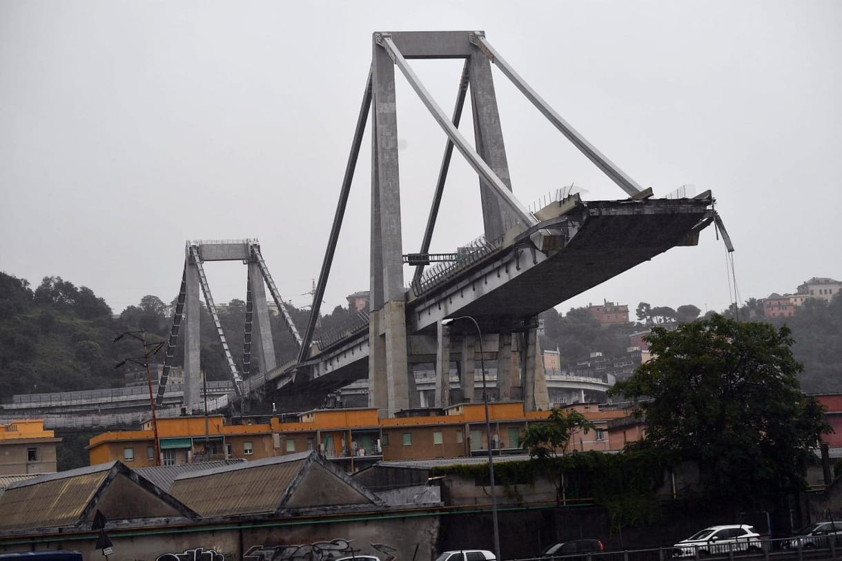 Gyönyörű híd épül a genovai katasztrófában összeomlott viadukt helyére