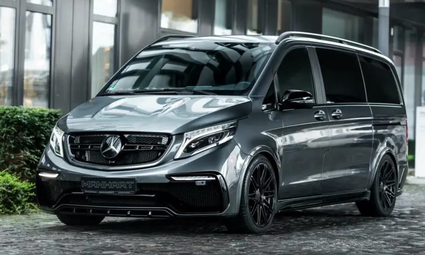 Izmos dobozos: finom tuningot kapott a dízel Mercedes V-osztály