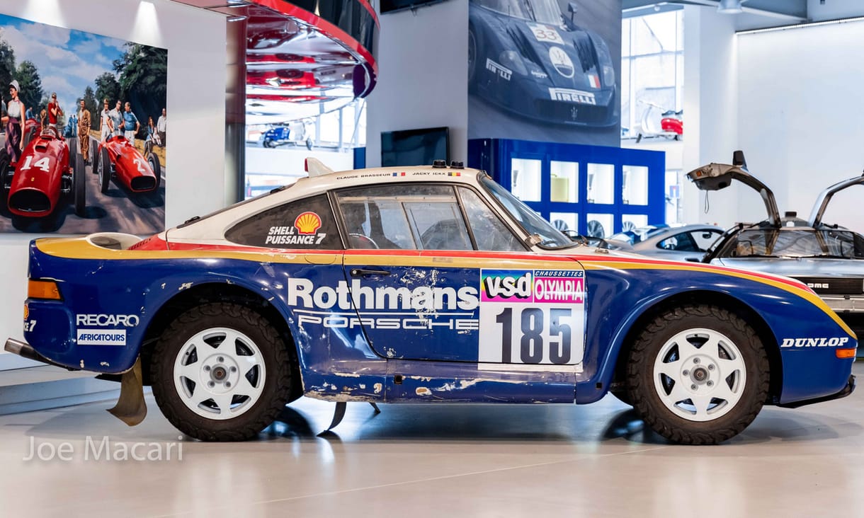 Egy darabka történelem: eladó egy Párizs-Dakar Porsche 959