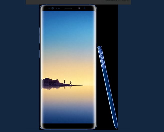 A Samsung véletlenül kitette a webboltjába a Galaxy Note 8-at