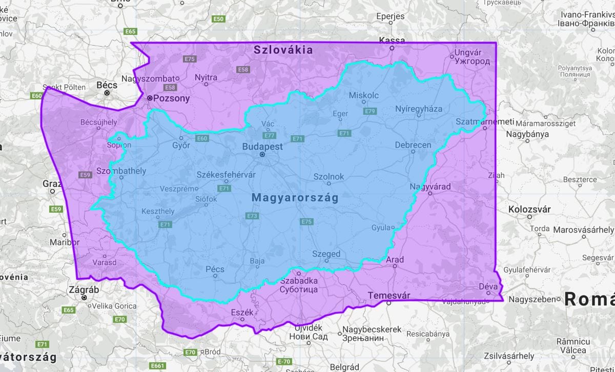 Sokan meg fognak lepődni: ezen a térképen megnézheti az országok és városok valós méreteit
