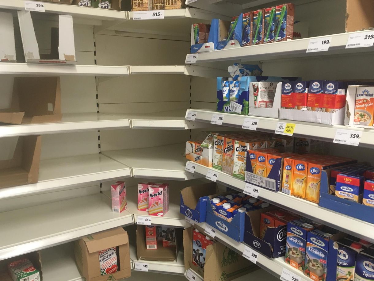Tizennégyezer tonna ételt dobott ki a Tesco
