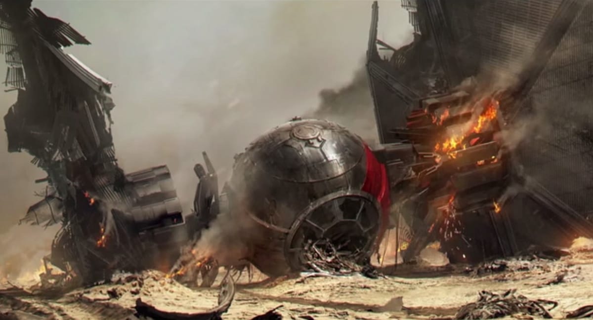 Kikerült a netre a Star Wars 7 első werkfilmje