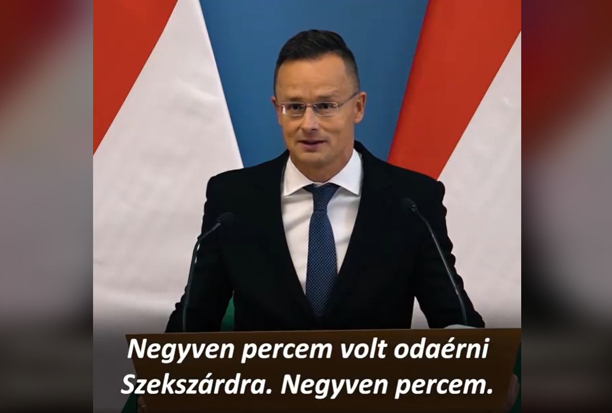 Szijjártó elismerte, hogy járt a Bodri borászatnál, ahol a helikoptert fényképezték