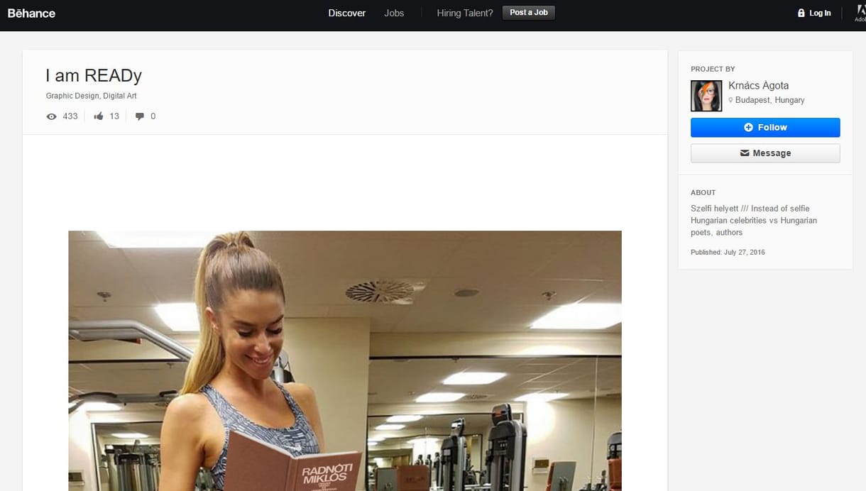 Szép, mint Sarka Kata Weöres Sándor olvasása közben