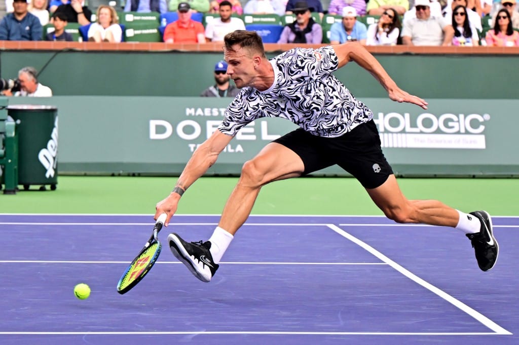 Kiesett Fucsovics Márton a Miami tenisztornáról