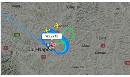Egy órát körözött egy Wizz Air-gép leszállás előtt