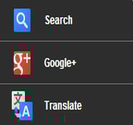 Ezt nézze meg: látványos, fekete Google-menü