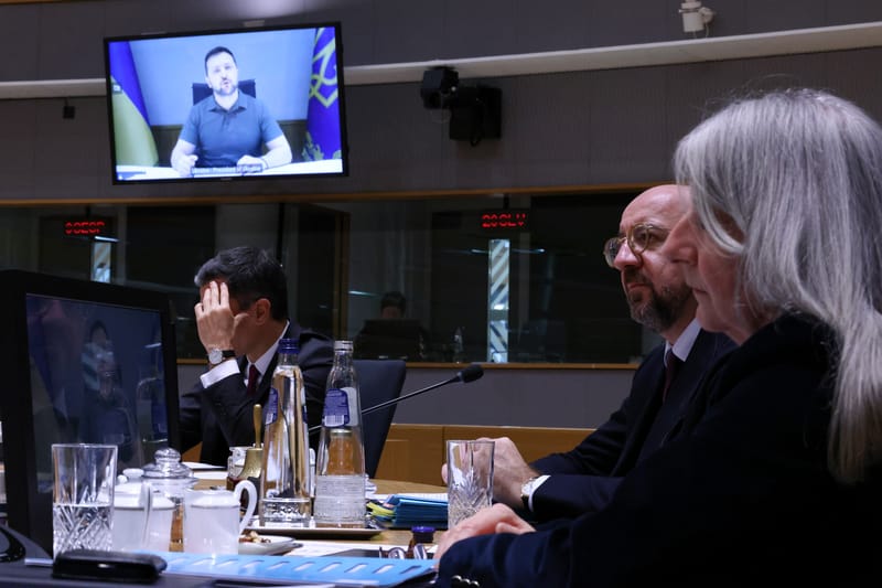 EU-csúcs: Zelenszkij bejelentette, hogy Ukrajna megtett egy fontos lépést az uniós tagság felé vezető úton