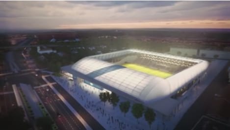 Látványvideó: tomboló tömeget álmodnak az épülő MTK-stadionba