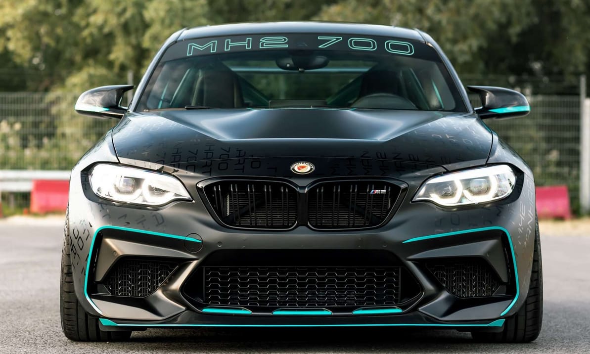 715 lóerős lett a kis BMW M2 kupé