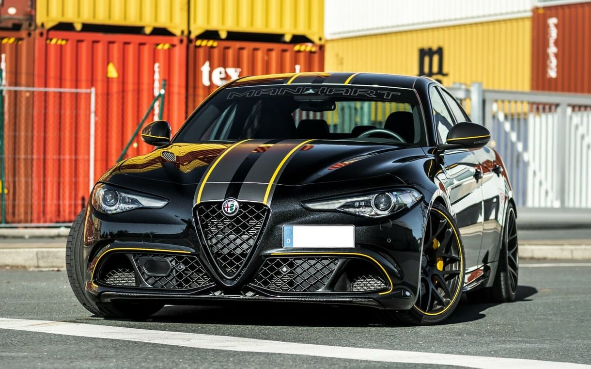 635 lóerősre gyúrta a Manhart az Alfa Romeo Giuliát