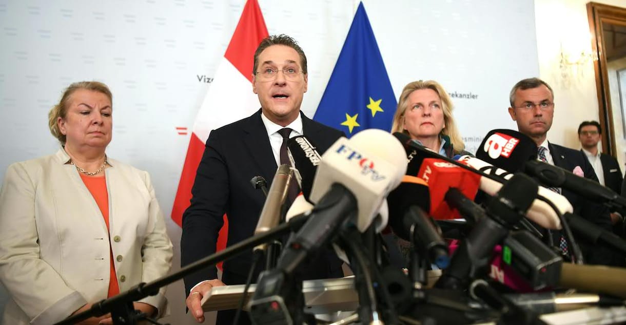 Bécsben bulihangulat van Heinz-Christian Strache lemondása után