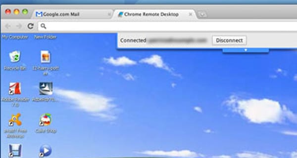 Másik PC irányítása Chrome kiegészítővel