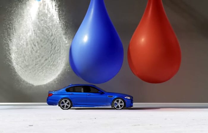Gyorsabb tízezer liter lezúduló víznél egy BMW M5?