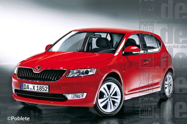 Fotók: ilyen lehetne az új Skoda Fabia