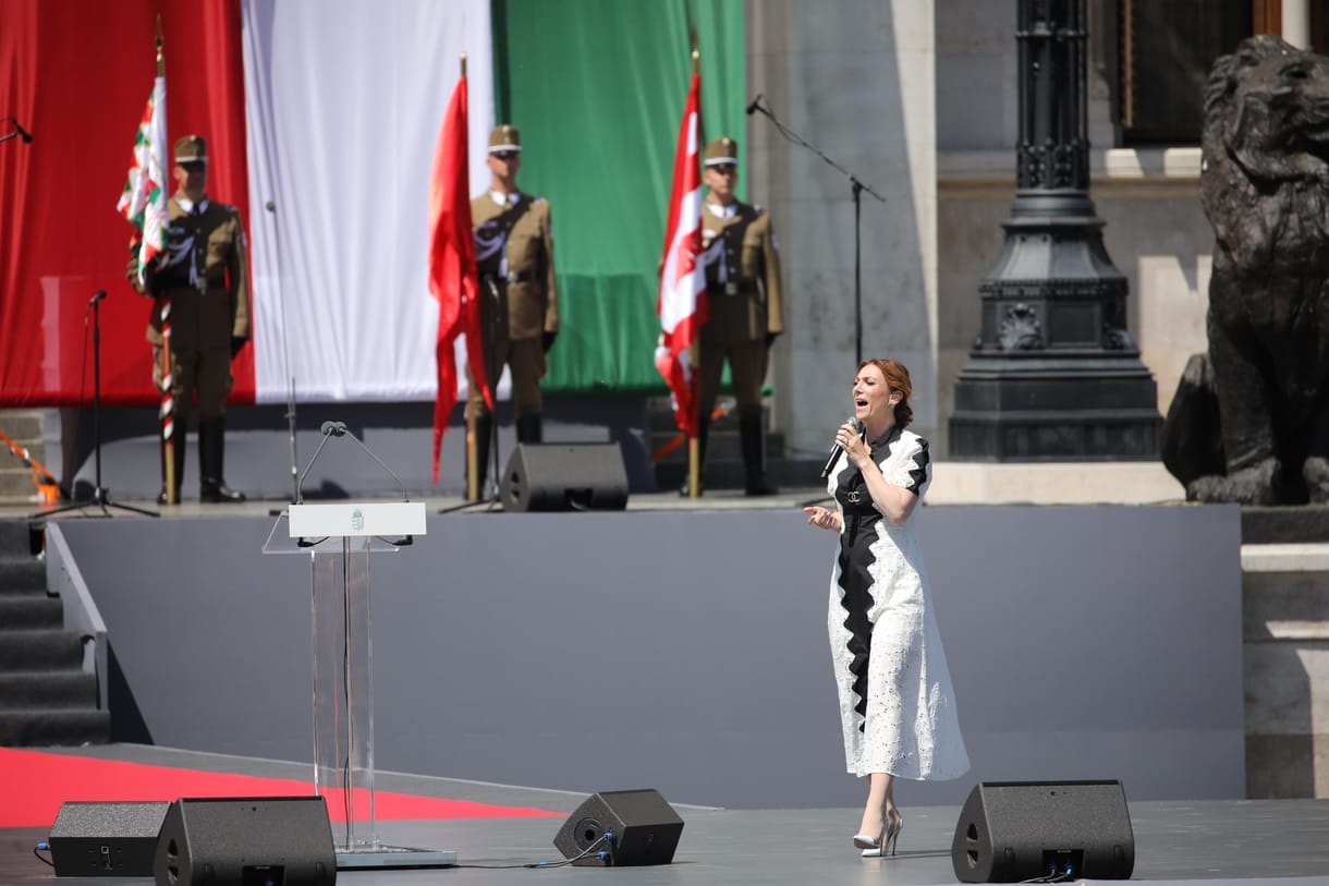 Rúzsa Magdi a fellépéséről az államfői beiktatáson: Kishegyesről indulva hatalmas dolog ez nekem