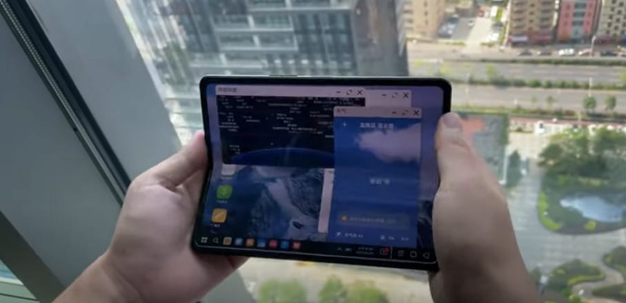 Így lesz számítógép a Xiaomi összehajtható telefonjából