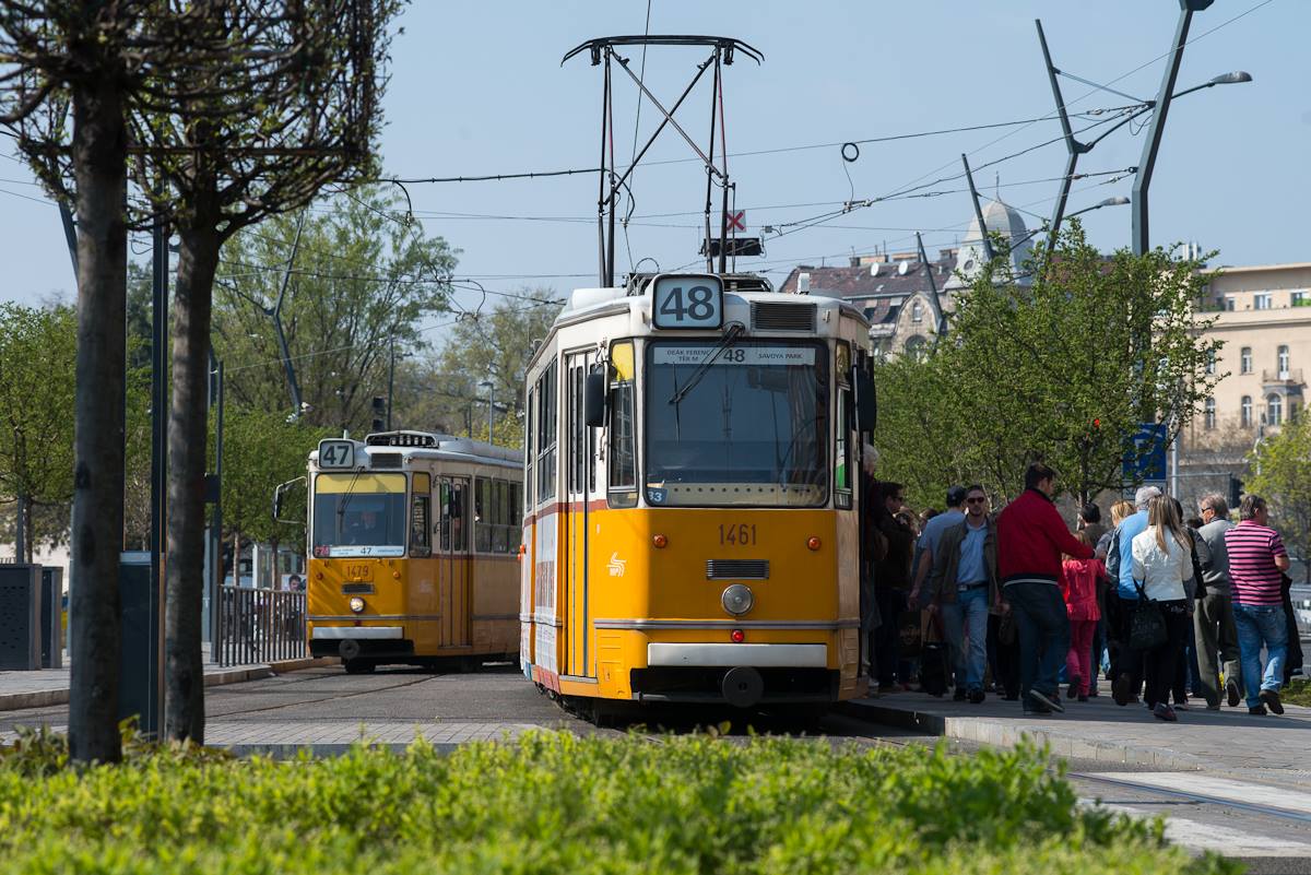Elindult az új, 48-as számú villamosjárat - fotó