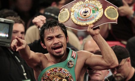 Pacquiao Mayweatherről: Kispályás ütés, sportszerűségből egyes