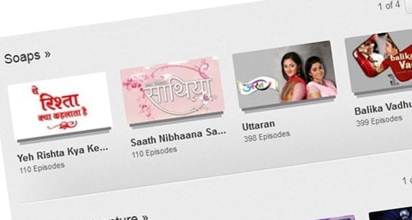 India - szappanoperák a Youtube-on