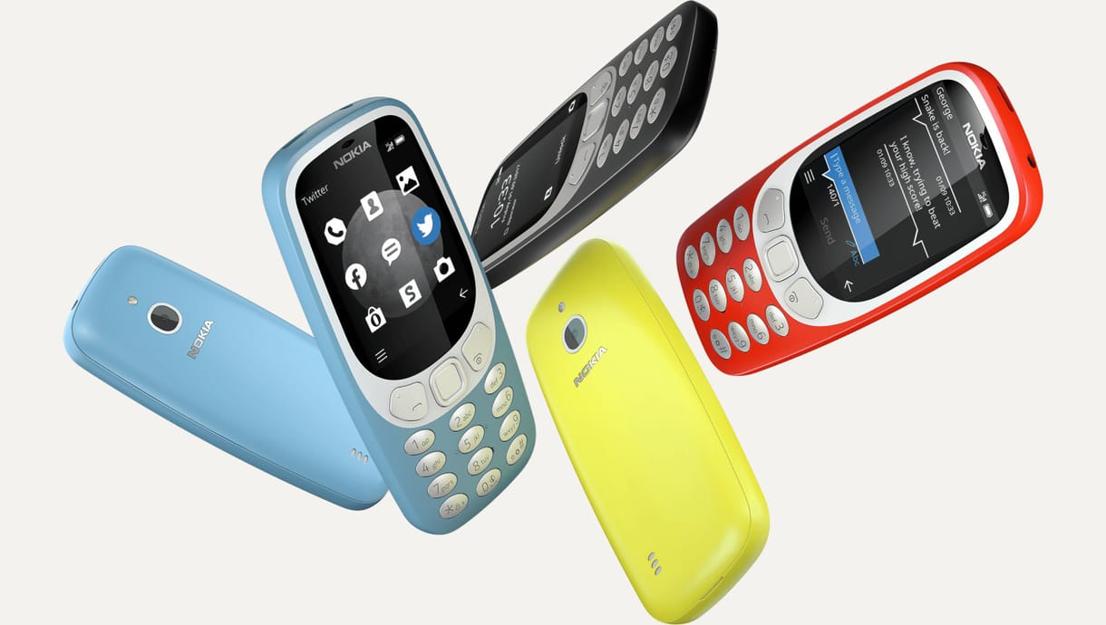 Újra itt a Nokia 3310-es, de úgy, hogy már 3G is van benne