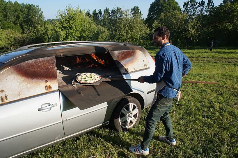 Street food minimál: pizzakemenceként végezte ez a Ford Mondeo