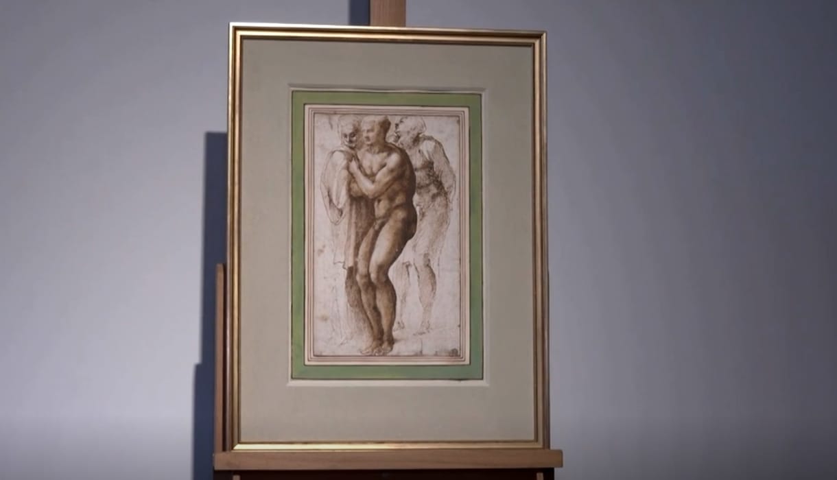 Harmincmillió euróért kelhet el egy nemrég felfedezett Michelangelo-rajz