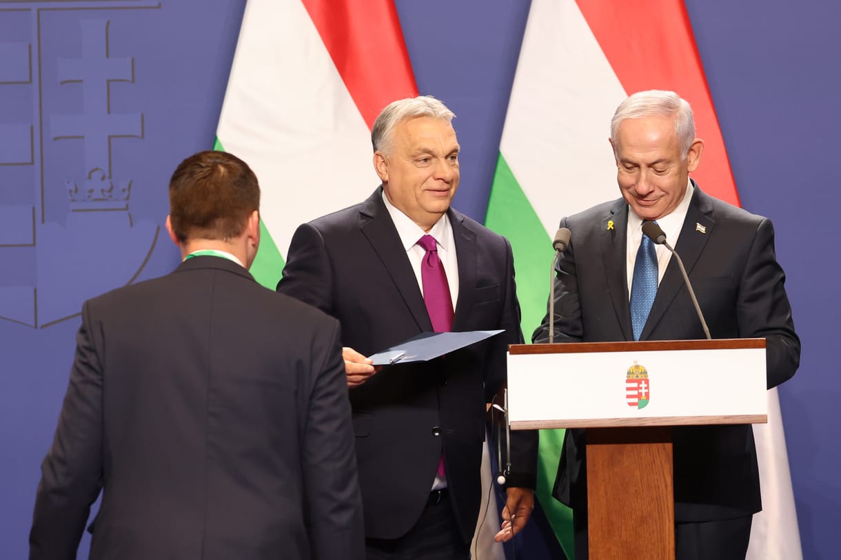 Orbán: Akkor sem tudnánk letartóztatni Netanjahut, ha akarnánk