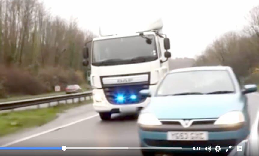 Már kamiont is bevet a rendőrség traffipaxautónak?